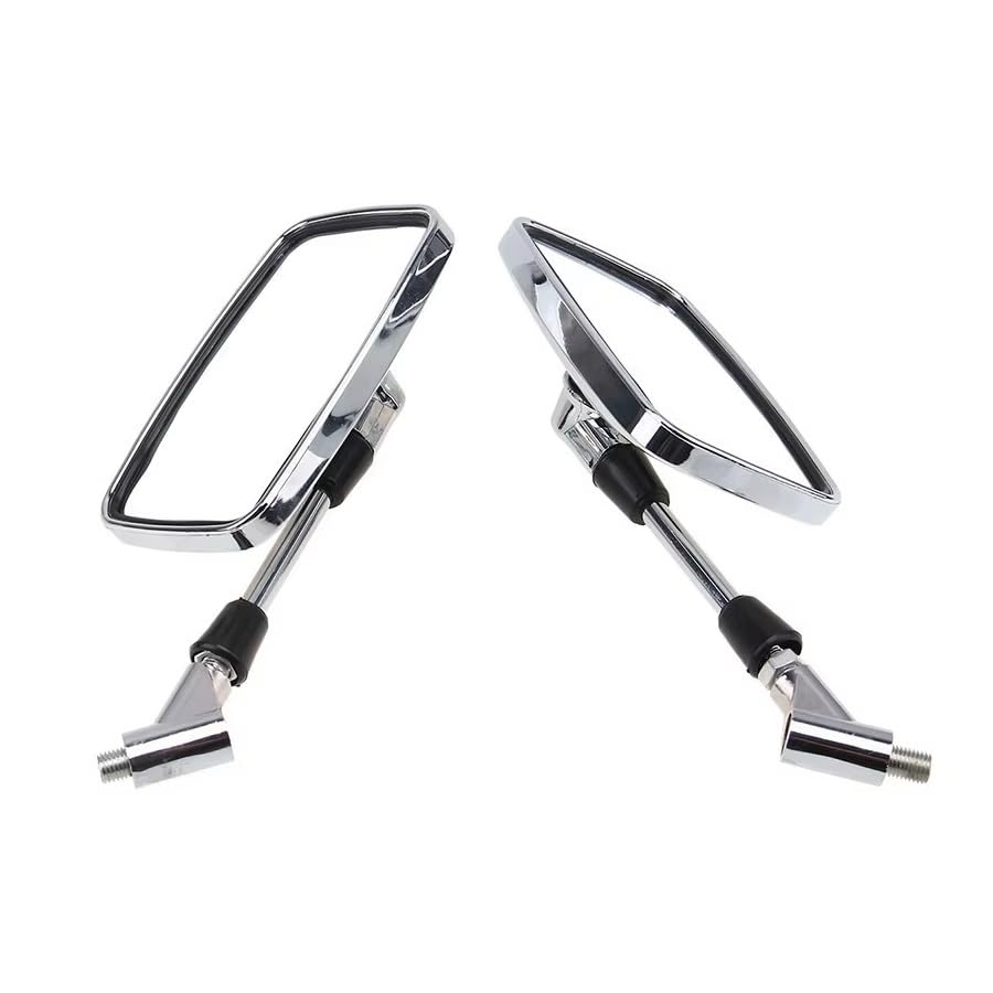 Espejo retrovisor lateral universal rectangular de 10mm para scooters eléctricos y motos