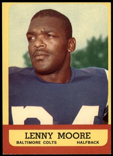 1963 Topps #2 Lenny Moore Baltimore Colts (Football Card) EX Colts Penn St