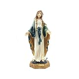 Material Polyresin Heiligenfigur Madonna Immaculata Miraculeuse Mutter Gottes Maria Statue Religion