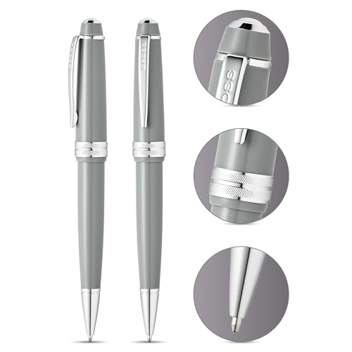 Image of Cross Bailey Light Polished Gray Resin w /Polished Chrome Appointments Ballpoint Pen