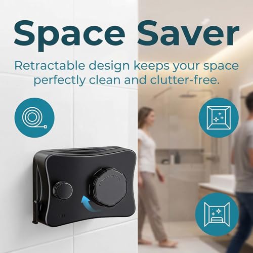 Fils à linge en acier inoxydable 5.1m rétractable et robuste