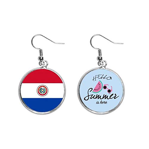 Pendientes de Paraguay con sandía, el regalo ideal de América del Sur para el lóbulo