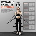 GMWD Cable Machine Home Gym, Wall Mount Functional Trainer with Dual Swivel Arms and 22 Adjustable Positions, All-in-One Cable Crossover Machine for Home - Image 2
