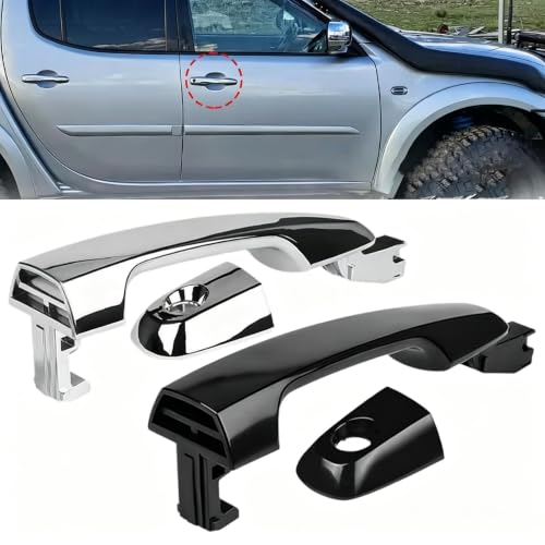 Poignées de porte extérieure Mitsubishi Triton ML MN cassée solution noir - 6