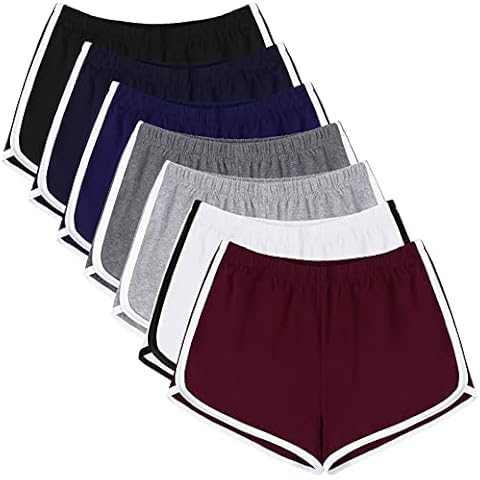 URATOT Women's Cotton Sports Shorts Cover