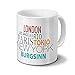 Städtetasse Burgsinn - Design Famous Cities of the World - Stadt-Tasse, Kaffeebecher, City-Mug, Becher, Kaffeetasse - Farbe Weiß