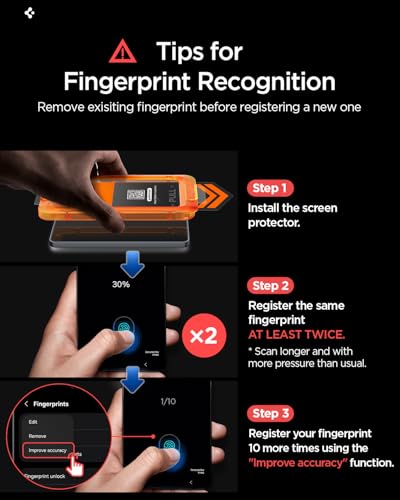 Image of Spigen AlignMaster S Tempered Glass Screen Protector Guard for Galaxy S26 Ultra [2 Pack]