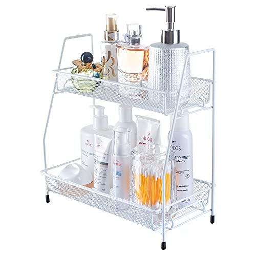 Organizador Prateleira 2 andares para Cosméticos Cozinha Banheiro
