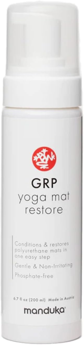 Manduka Yoga Natural Mat Wash and Refresh - 100% Natural, Essential Oils, Non Irritating, Pet Friendly, Fresh Scent, Various Sizes and Scents