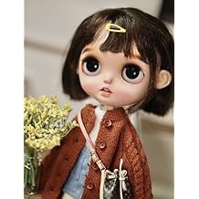 Blythe Doll Clothes, Dress Clothing Sweater for Blythe Doll 30 cm 1/6 Bjd Dolls Azone ICY Licca Doll Red