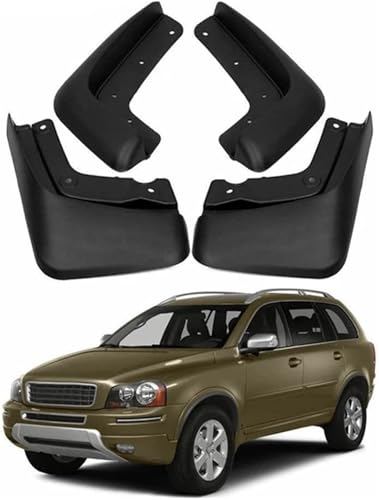 Bavettes Volvo XC90 anti-rayures ailes et bas de caisse - 5