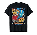 King of the Hill Hank Hill Mower Racing '97 Cartoon T-Shirt