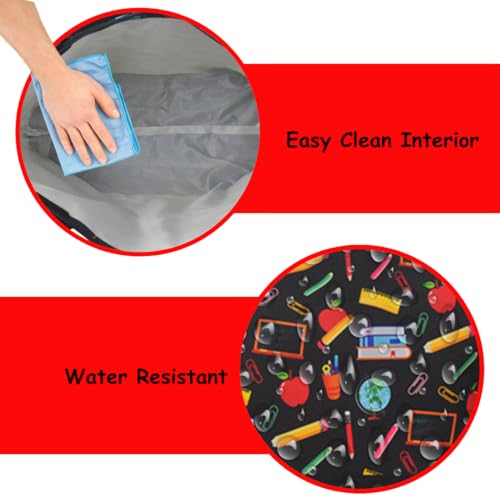 Image of NGIL Medium Top Zipper Closure Canvas Tote Bag with Attached Matching Coin Purse For Moms and Nurses