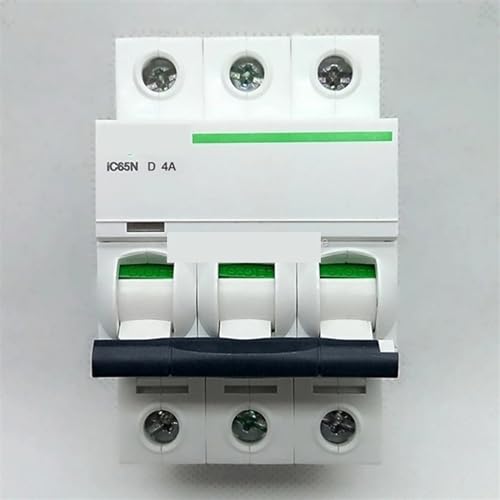 Disjoncteur sous vide 3P D4A type D mini MCB IC65N