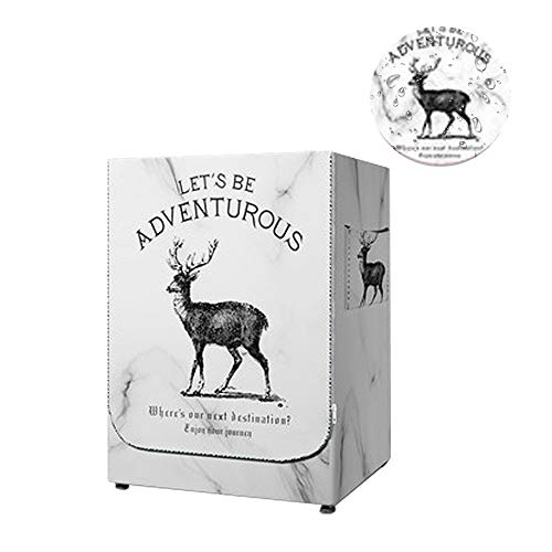 AKEfit Washing Machine Cover, Waterproof and Sun Protection Washer Cover, Dryer Cover, 60×64×85cm, Zipper Design, Adventurer Pattern