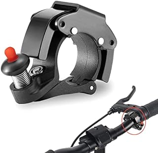 MEQUER Bike Bell Adult, Bicycle Bell for 22.2mm Handlebars, Bicycle Bell Adult Bike Accessories for Men Women, Loud Sound Cycle Bells for Adult Kids Road Bikes Mountain Bike