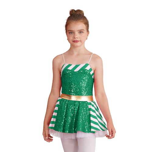 Tutu robe Noël enfant pour éviter les irritations en justaucorps danse classique Oyolan