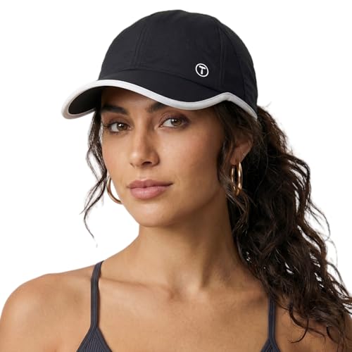 Image of TOP-EX ChicPony UPF 50+ Cooling High Ponytail Baseball Cap for Women | Cool-touch wicking band, hidden 4 in slot fits high /low ponytails; 2.3 oz, packable, airy, quick-dry, adjustable for sports