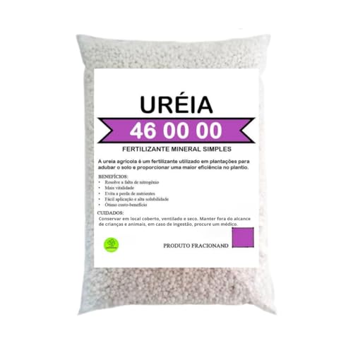 Adubo Fertilizante Ureia Pura Agrícola 46.00.00 Fracionado Hortal...