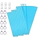 Kootek 28 Pcs Cake Decorating Tools with 12 Reusable Silicone Piping Pastry Bags 3 Sizes (12