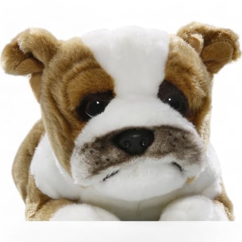 Carl Dick Bulldogge, französische Bulldogge liegend, Hund, Plüschtier, Kuscheltier ca. 25cm 3038