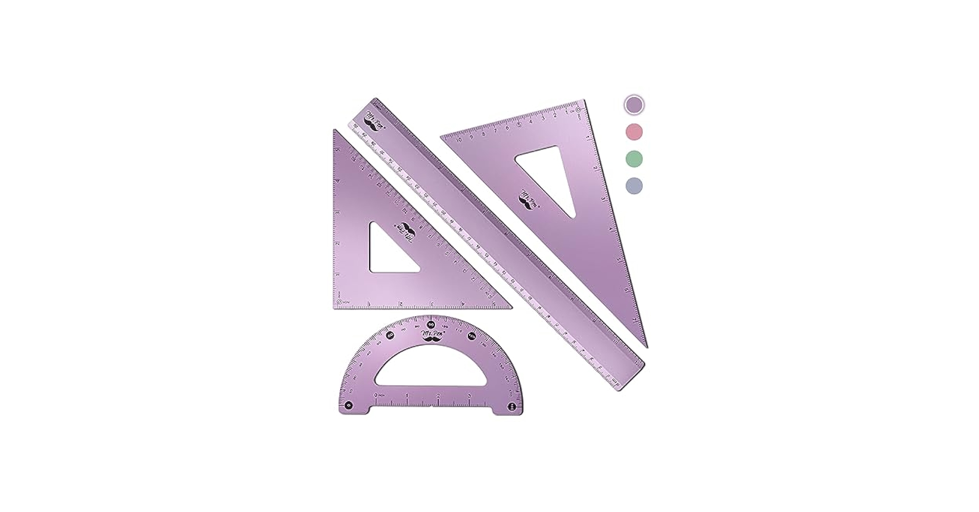 Amazon.com : Mr. Pen- Geometry Set, 4 Pack, Blue Magenta
