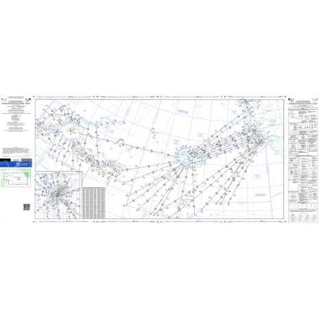 FAA Chart: Enroute Low/High Pacific Hawaii miniatura 1