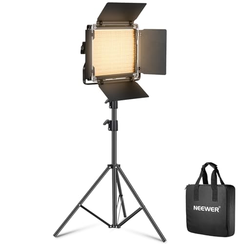 Neewer 調光可能な二色660 LEDビデオライト、ライトスタンド付き 楽天市場】【クーポンで15%OFF ☆楽天1位獲得！】NEEWER 二色660