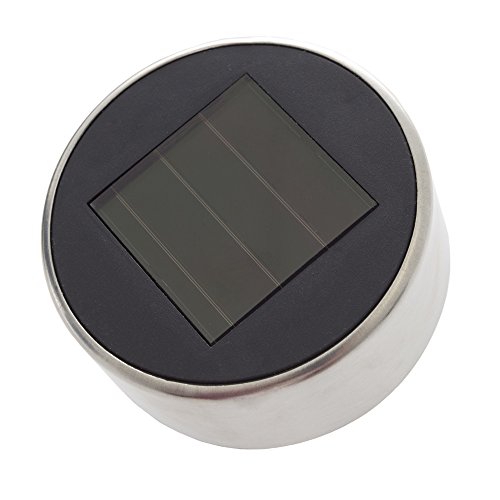 Solar Outdoor Led Light, Battery Operated Stainless Steel Mosaic Pillar Path And Walkway Lights For Landscape, Patio And Pathways By Pure Garden #TOP5