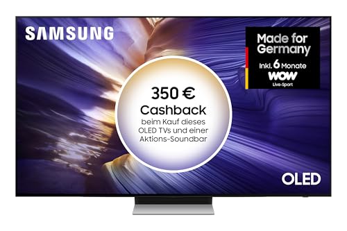 Samsung OLED 4K S90F 77 Zoll (195 cm), UHD Fernseher, NQ4 AI Gen3 Prozessor, OLED HDR+, 4K Upscaling Pro, Dolby Atmos, Gaming Hub, Motion Xcelerator 144Hz, Samsung Vision AI Smart TV