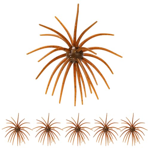 QualyQualy Urchin Bait for Bass Fishing, Creature Urchin Bass Bait