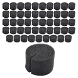 Lot de 50 colliers de clonage de jardin en mousse éponge noire pour machine de clonage de ...