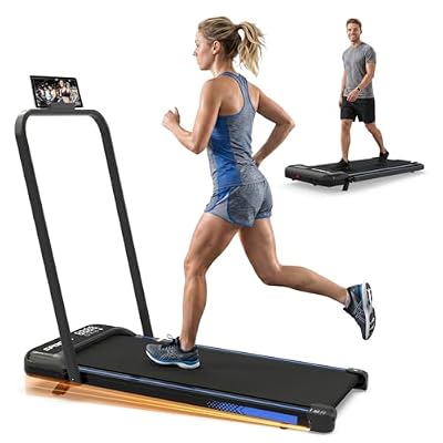 3 in 1 Under Desk Treadmill with Incline, Foldable Walking Pad for HOM,A1