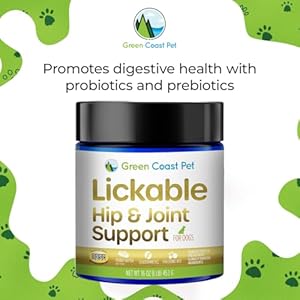 Lickable actives hipjoint  discomfort support supplement for dogs 16 oz   cucciolini doodles