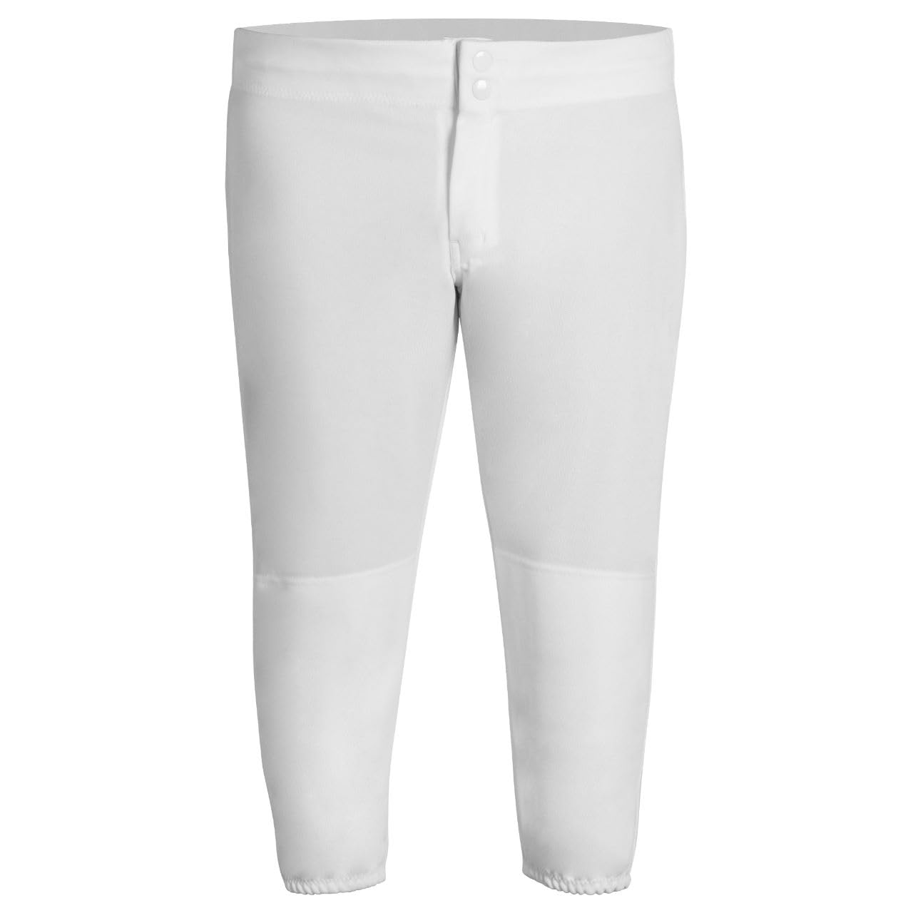 WEARCOG Adult Knicker Softball Pants for Women's | White Baseball Pant | Large Size