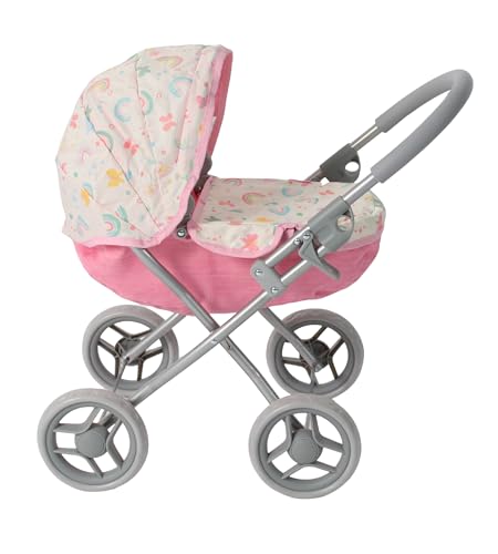Poussette poupée Lilli compacte et légère pour corriger la posture des petits enfants