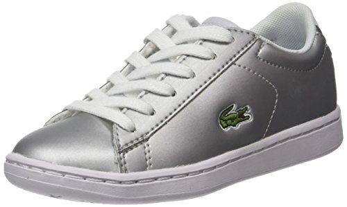 Lacoste Sport Mixte Enfant Carnaby Evo 317 6 Baskets, Gris (Lt Gry), 31 EU
