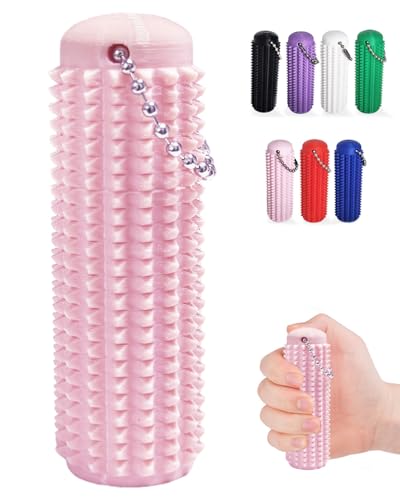Little Ouchies Pain Fidget Toys for Adults, Spiky Sensory Anxiety Relief Stimming Tools, Pocket Stress Fidget Keychain with Spiky Texture, Pain Stim Fidget for Adults Anxiety & Stress Management