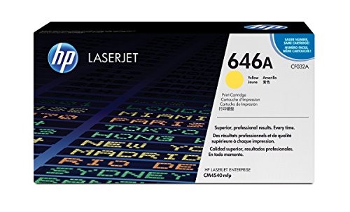 Cartouche laser HP CF032A à séchage instantané pour impressions nettes