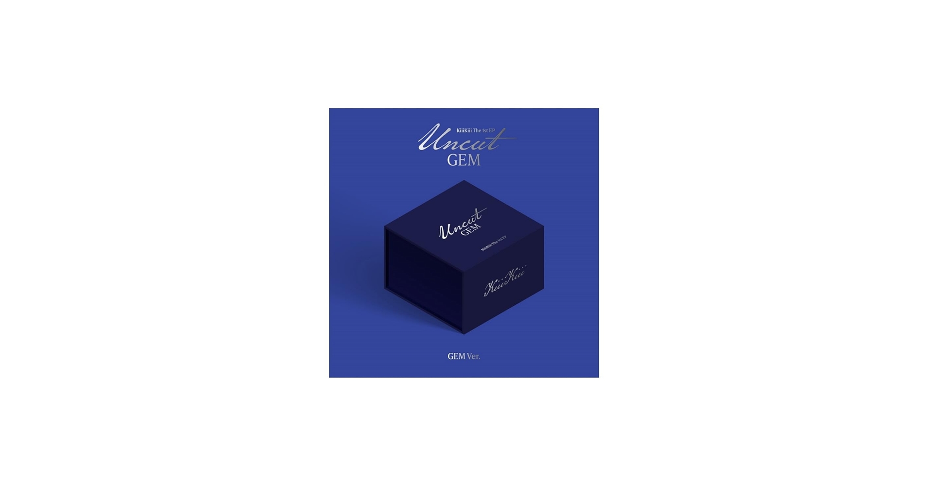 【新品未開封】KiiiKiii キキ UNCUT GEM　4形態　8枚セット 楽天市場】KiiiKiii GEM ver [ UNCUT GEM ] 1st EP Album / キキ