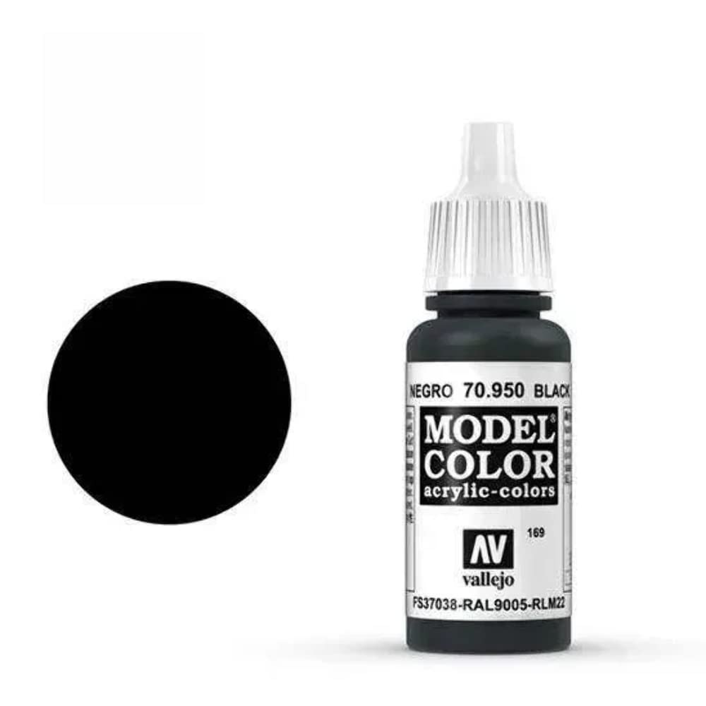 Vallejo 950 18ml Model Color - Black (191)
