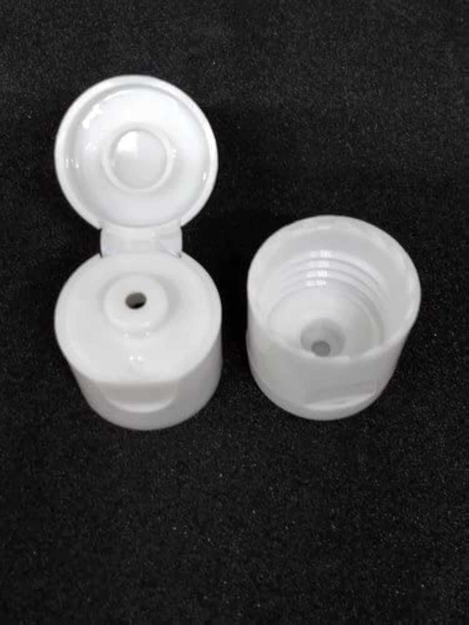 Select - 12Pcs of 100ml White Bullet Plastic Bottle with Fliptop Cap
