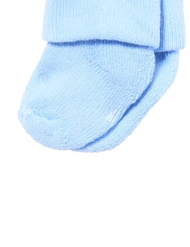 Image of Hudson Baby Baby 8-pack Cotton Rich Newborn and Terry Socks