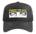 Official Pierce The Veil Eye Box Trucker Hat with Adjustable Mesh Back, Black