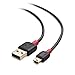 Cable Matters 2-Pack USB to Mini USB Cable 6 ft (Blue Yeti Microphone Cord/USBCable Cord for Canon Rebel/PowerShot/EOS Cameras) Works with Blue Yeti USBMicrophone, BlueSnowball iCE USBMicrophone