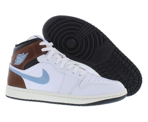 Image of Nike Air Jordan 1 Mid SE Leather Mens Shoes