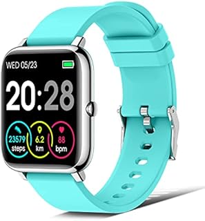 Rinsmola Smart Watch for Men Women, Fitness Tracker with Heart Rate Sleep Monitor, Ladies Fitness Watch Step Calorie Counter, Pedometer Stopwatch IP67 Waterproof Sports Smart Watches for Android iOS