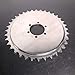 CDHPOWER High Performance 36 Teeth Sprocket with 6 Holes for Mag Wheel-for 415/415h Chain Gas Motorized Bike