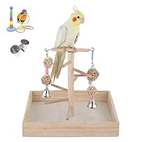 Amazon.co.jp: Puhang 鳥 鳥スタンド 止まり木 インコ おもちゃ 鳥かご