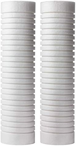 AO Smith 2.5"x10" 5 Micron Sediment Water Filter Replacement Cartridge - 2 Pack - For Whole House Filtration Systems - AO-WH-PREV-R2